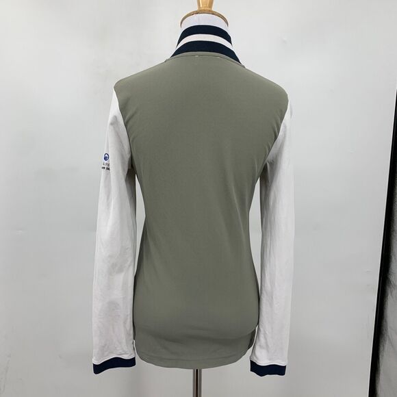 Golfino Sweatshirt Womens 6 Multi Quarter Zip Long Sleeve Golf Performance *Logo - Picture 6 of 12